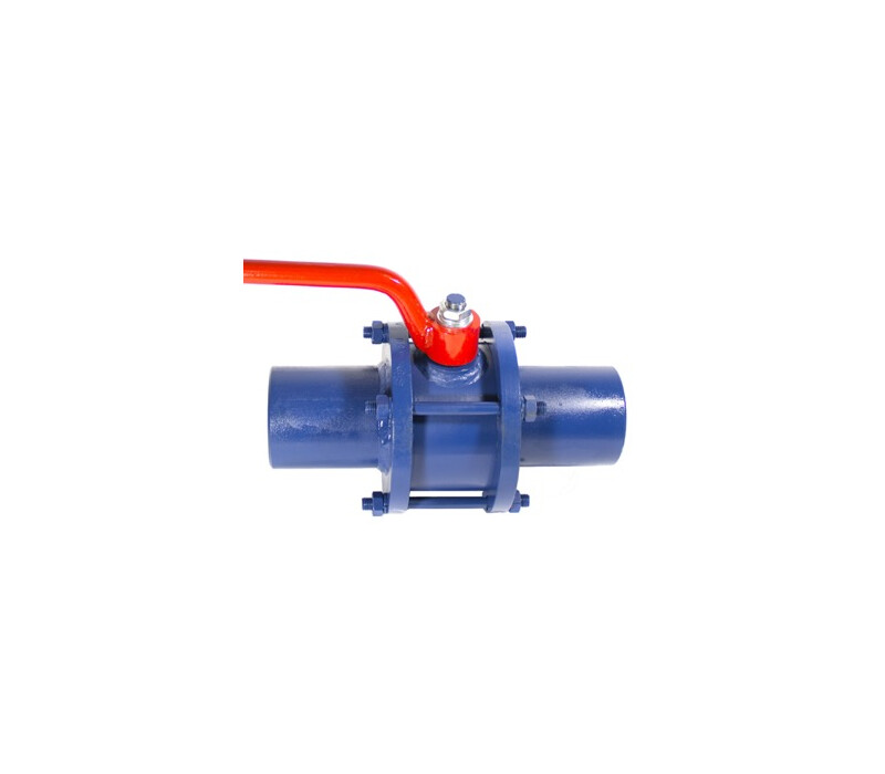 Кран шаровой разборный проходной полнопроходной под приварку ручной КШ-Р.П.ПП.П.Р.050.100.02.ХЛ1 DN 50 PN 10,0 МПа, корпус ст. 09Г2С - купить в ЕСК, характеристики, цена