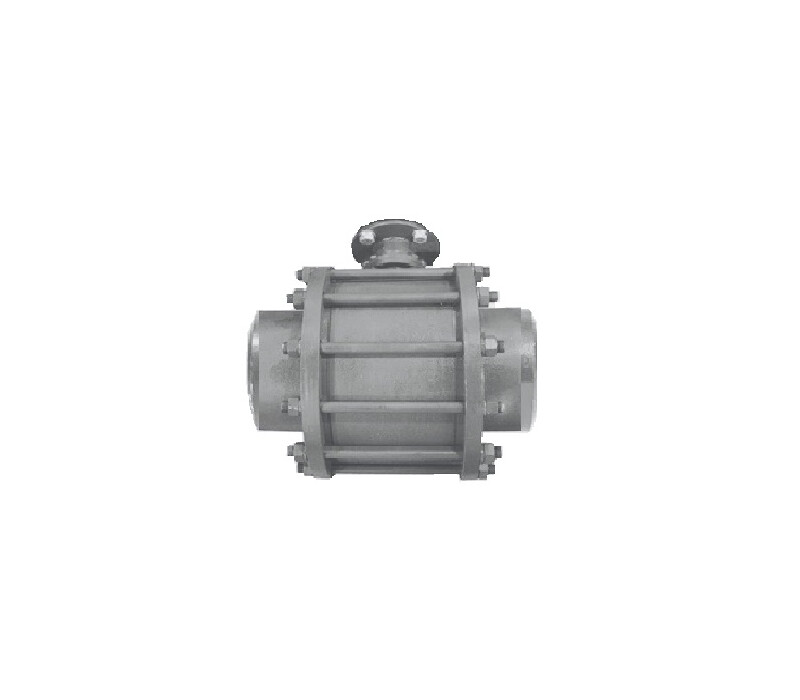 Кран шаровой разборный проходной неполнопроходной муфтовый под электропривод КШ-Р.П.НП.М.ЭП.065/050.016.03.УХЛ1 DN 65/50 PN 1,6 МПа, корпус ст. 12Х18Н10Т - купить в ЕСК, характеристики, цена