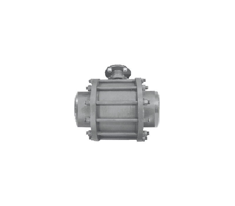 Кран шаровой разборный проходной полнопроходной под приварку под электропривод КШ-Р.П.ПП.П.ЭП.015.040.01.У DN 15 PN 4,0 МПа, корпус ст. 20 - купить в ЕСК, характеристики, цена