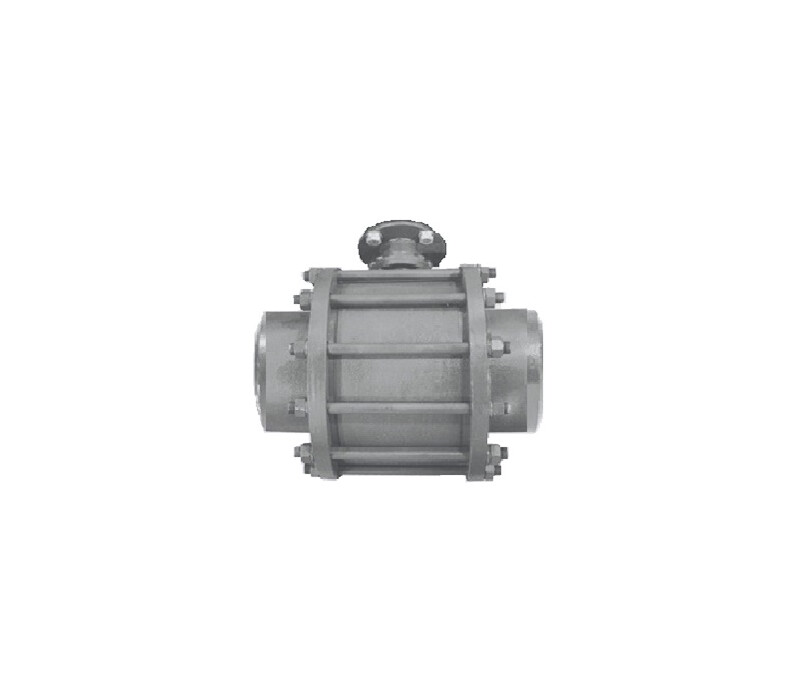 Кран шаровой разборный проходной полнопроходной под приварку под электропривод КШ-Р.П.ПП.П.ЭП.025.063.01.У DN 25 PN 6,3 МПа, корпус ст. 20 - купить в ЕСК, характеристики, цена