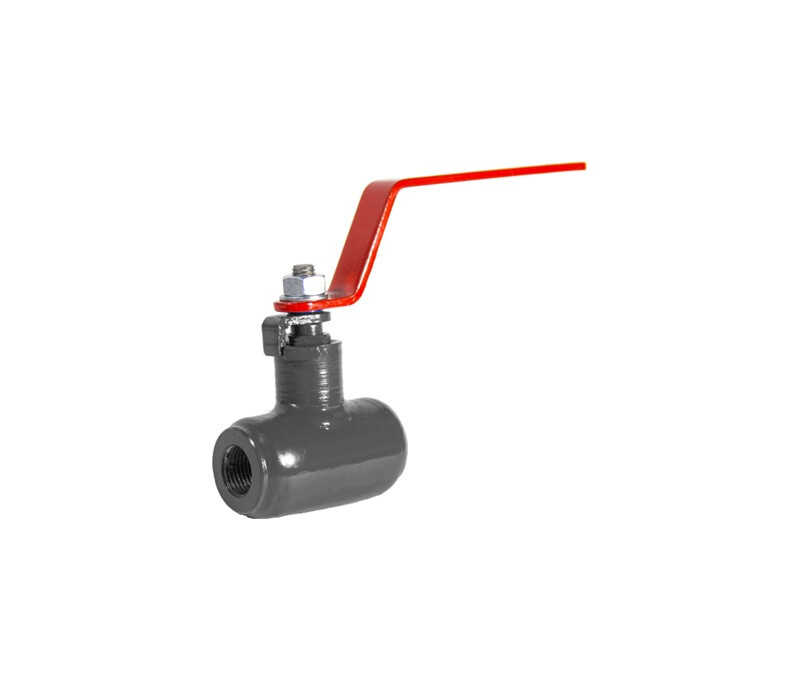 Кран шаровой цельносварной  полнопроходной муфтовый ручной КШЦ-М DN15 PN40, ст.20 - купить в ЕСК, характеристики, цена