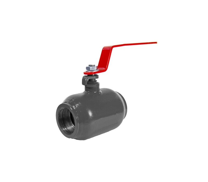 Кран шаровой цельносварной  полнопроходной муфтовый ручной КШЦ-М DN40 PN40, ст.09Г2С - купить в ЕСК, характеристики, цена