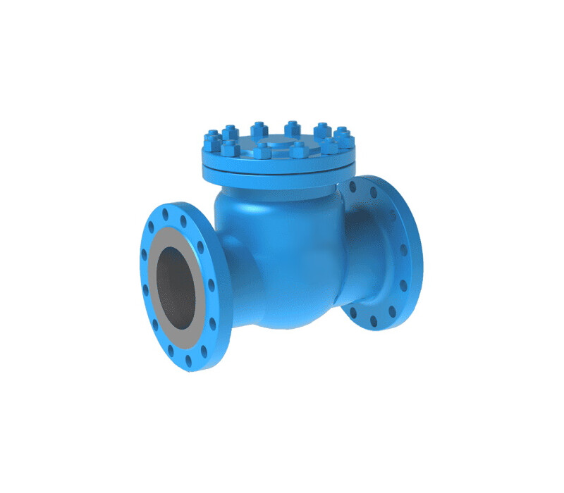 Клапан обратный поворотный фланцевый 19нж19нж DN 80 PN 16,0 МПа УХЛ1, корпус ст. 12Х18Н9ТЛ - купить в ЕСК, характеристики, цена