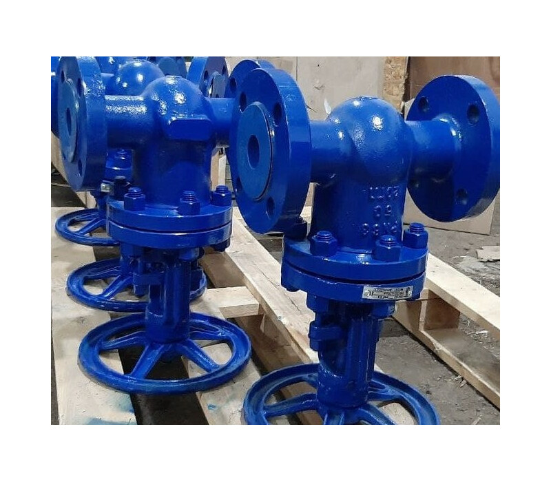 Задвижка клиновая литая ЗКЛ с выдвижным шпинделем фланцевая ручная 30лс76нж DN 50 PN 6,3 МПа ХЛ1, корпус ст. 20ГЛ - купить в ЕСК, характеристики, цена