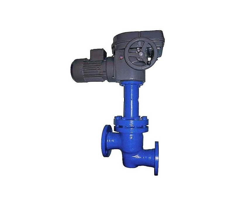 Клапан запорный сильфонный фланцевый под электропривод 14с917п DN 32 PN 1,0 МПа У1, корпус ст. 20 - купить в ЕСК, характеристики, цена