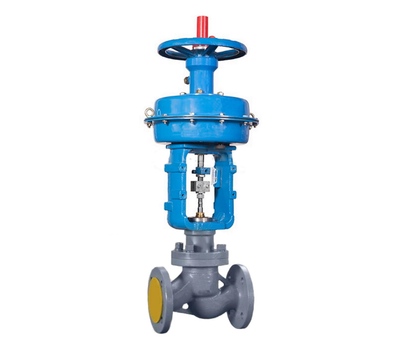 Клапан регулирующий односедельный "после себя" нормально открытый фланцевый 25нж47п DN 20 PN 2,5 Мпа с МИМ - купить в ЕСК, характеристики, цена