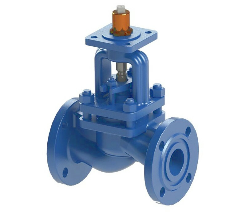 Клапан запорный сальниковый фланцевый под электропривод 15нж965нж DN 40 PN 1,6 МПа УХЛ1, корпус ст. 07Х20Н25МЗД2ТЛ - купить в ЕСК, характеристики, цена