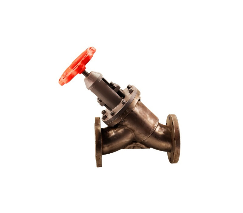 Клапан запорный сальниковый прямоточный фланцевый ручной 13тн2п DN 40 PN 1,12 МПа УХЛ1, корпус ст. ВТ1-0 - купить в ЕСК, характеристики, цена