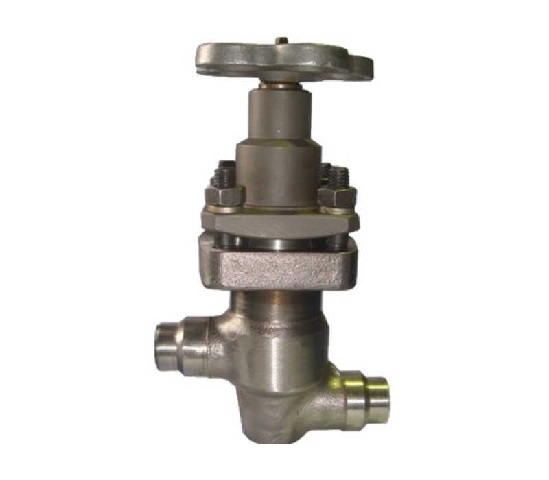 Клапан запорный сильфонный под приварку ручной 14с17ст DN 80 PN 1,0 МПа У1, корпус ст. 20, класс герметичности «В» по ГОСТ 9544-2015 - купить в ЕСК, характеристики, цена