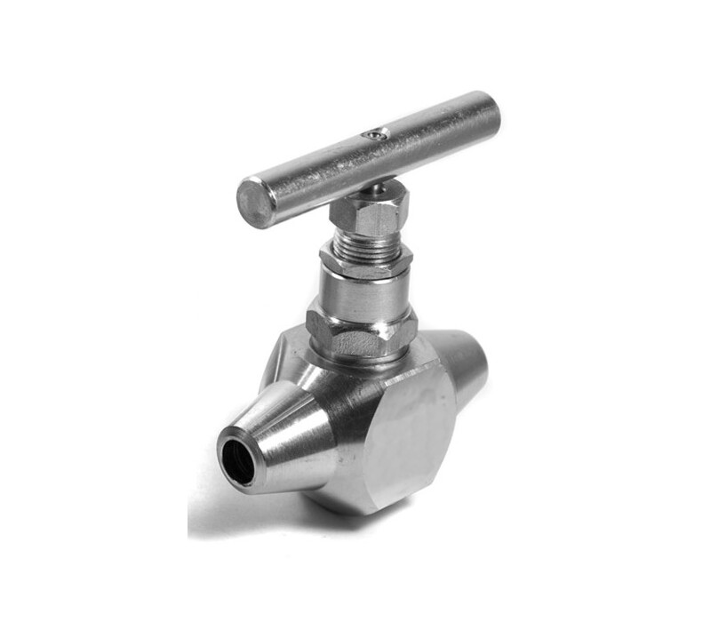 Клапан запорный игольчатый под приварку ручной 15лс54бк DN 15 PN 40,0 МПа ХЛ1, корпус ст. 09Г2С - купить в ЕСК, характеристики, цена