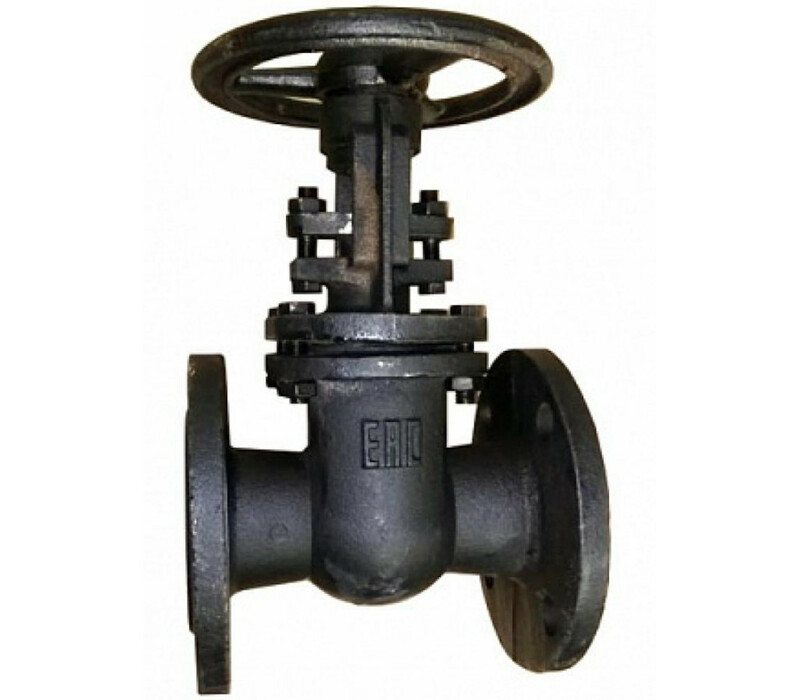 Задвижка параллельная литая с выдвижным шпинделем фланцевая ручная 30ч6бр DN 150 PN 1,0 МПа У3, корпус чугун - купить в ЕСК, характеристики, цена