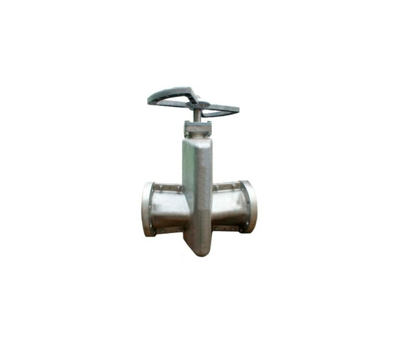 Задвижка шланговая литая ЗШЛ с выдвижным шпинделем фланцевая ручная 33а17р DN 200 PN 0,6 МПа УХЛ3, корпус алюминий - купить в ЕСК, характеристики, цена