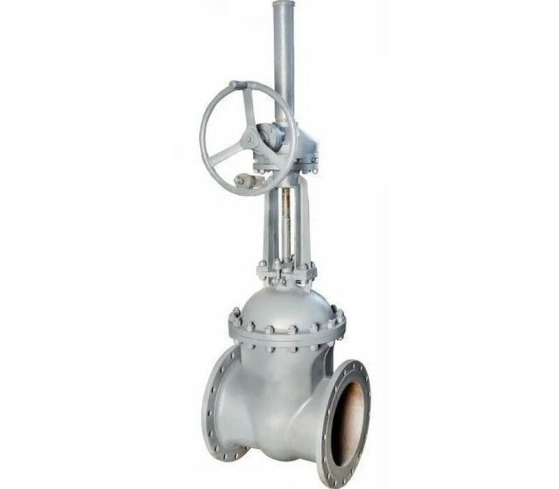 Задвижка клиновая литая ЗКЛ с выдвижным шпинделем фланцевая с редуктором 30с541нж DN 700 PN 1,6 МПа У1, корпус ст. 20Л - купить в ЕСК, характеристики, цена