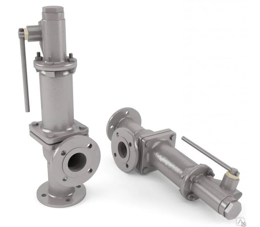 Клапан предохранительный пружинный сальниковый фланцевый с приспособлением для принудительного открытия СППК4Р 80-25 17с25нж4 DN 80/100 PN 2,5/1,6 МПа У1, корпус ст. 20Л - купить в ЕСК, характеристики, цена