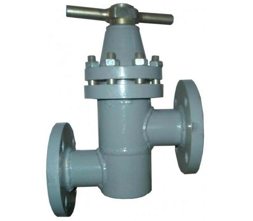 Клапан запорный сильфонный фланцевый ручной 14с17п DN 150 PN 1,0 МПа У1, корпус ст. 20 - купить в ЕСК, характеристики, цена