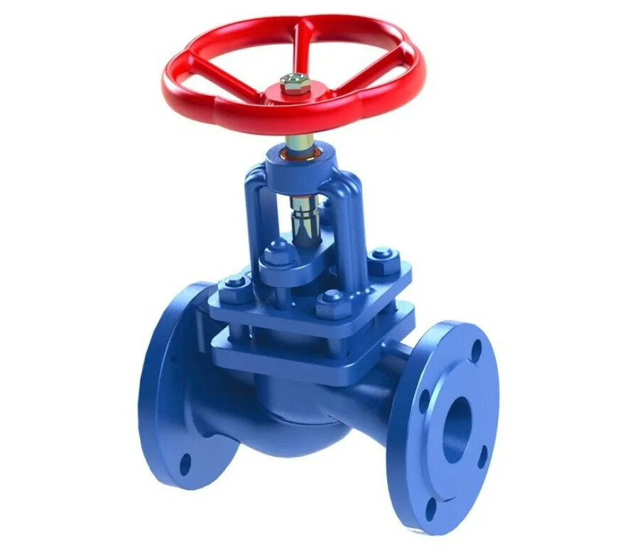 Клапан запорный сальниковый фланцевый ручной 15лс18п DN 150 PN 2,5 МПа ХЛ1, корпус ст. 09Г2С - купить в ЕСК, характеристики, цена