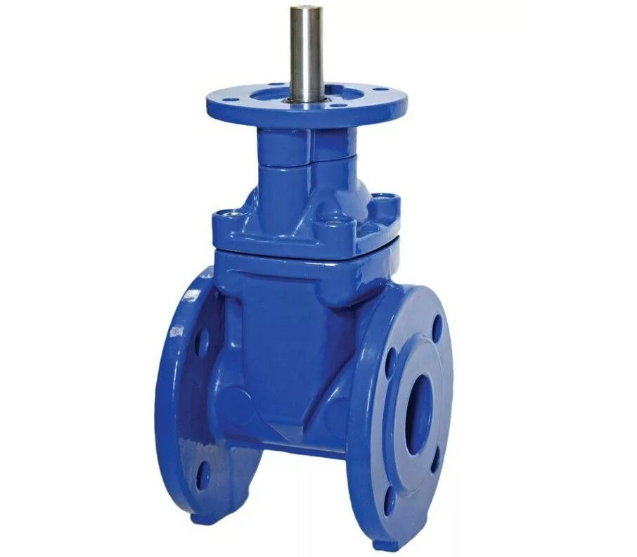 Задвижка с обрезиненным клином литая с невыдвижным шпинделем фланцевая под электропривод 30ч939р DN 200 PN 1,6 МПа У3, корпус чугун - купить в ЕСК, характеристики, цена