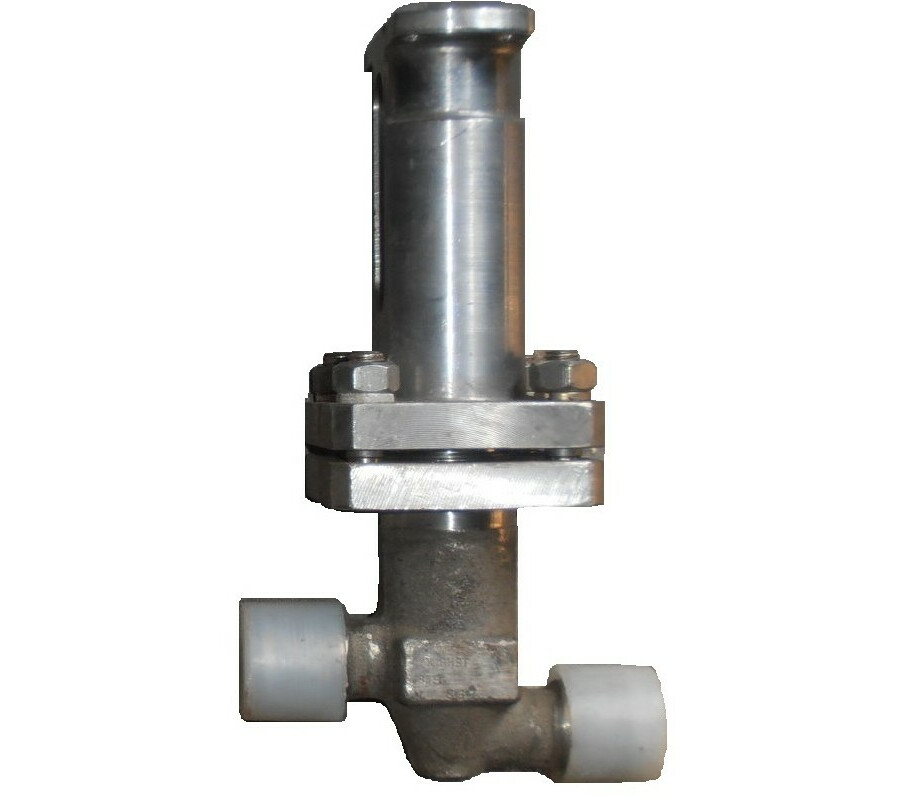 Клапан запорный сильфонный под приварку под электропривод 14нж917ст DN 32 PN 1,0 МПа УХЛ1, корпус ст. 12Х18Н10Т, класс герметичности «В» по ГОСТ 9544-2015 - купить в ЕСК, характеристики, цена