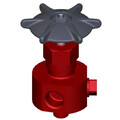 Клапан (вентиль) трехходовой под приварку ручной 1093-10-0 DN 10 PN 13,7 МПа Т560 °С, корпус ст. 12Х1МФ