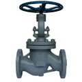 Клапан запорный сальниковый фланцевый ручной 15с22п DN 200 PN 4,0 МПа У1, корпус ст. 25Л